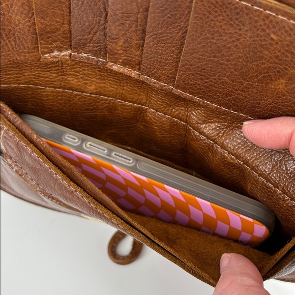 Ashley Watson Recycled Leather Brown Leather Wallet Vancouver Canada Brown - Picture 9 of 11